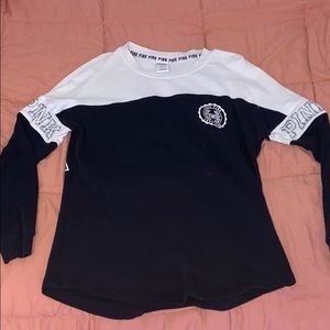 pink long sleeve shirt